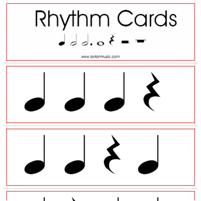 Rythm Cards